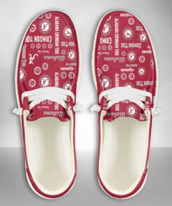 Alabama Crimson Tide Hey Dude Shoes With Custom Name