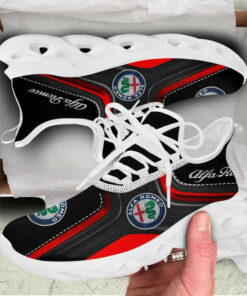 Alfa Romeo Fashion Logo Design Printed Max Soul Shoes