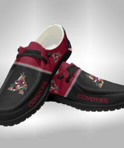 Arizona Coyotes Custom Name Hey Dude Shoes