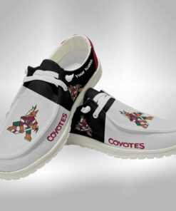 Arizona Coyotes Custom Name Hey Dude Shoes V2