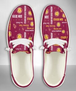 Arizona State Sun Devils Hey Dude Shoes With Custom Name