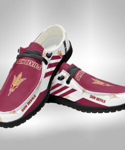 Arizona State Sun Devils Hey Dude Shoes With Custom Name V2