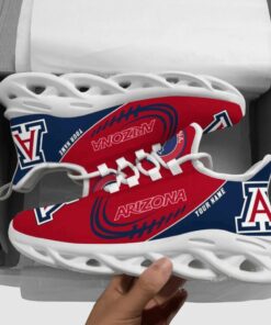 Arizona Wildcats Red Blue Rugby Max Soul Shoes | Personalized Name