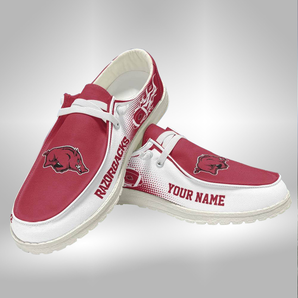 Alabama Crimson Tide Hey Dude Shoes With Custom Name V9