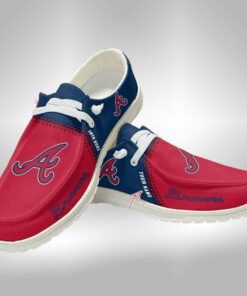 Atlanta Braves Hey Dude Shoes