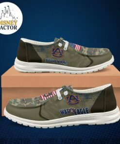 Auburn Tigers Camo Hey Dude Shoes – Customized Camo Hey Dudes