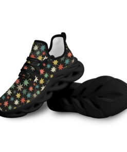 Big Bang Stars Colorful Elements Pattern Max Soul Shoes