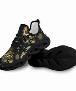 Black And Gold Flying Dragon Max Soul Shoes