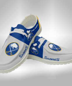 Buffalo Sabres Custom Name Hey Dude Shoes V2