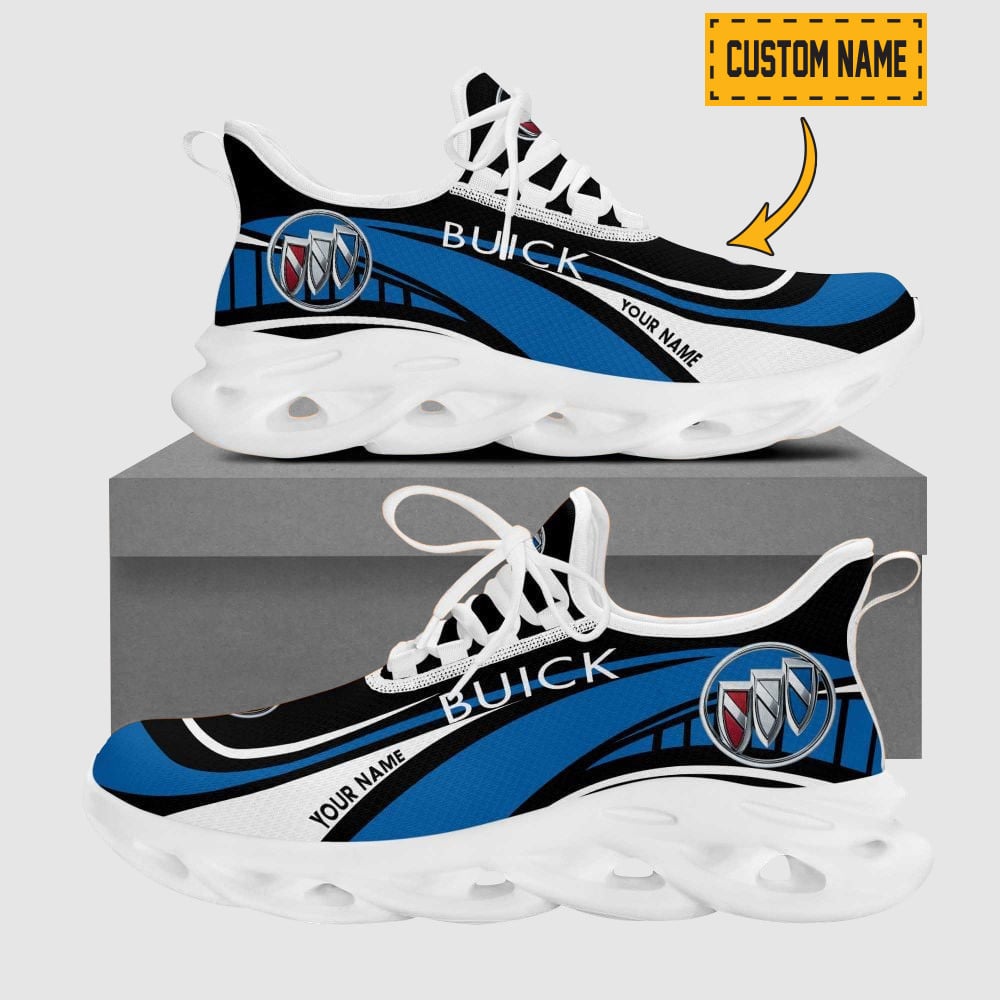 Opel Wave Line Logo Design Clunky Sneakers | Custom Name