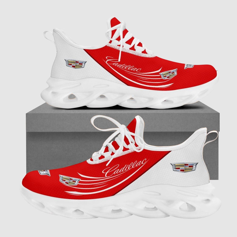 Customized Utah Utes Red White Max Soul Shoes | Personalized Name