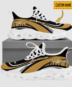 Chevrolet Wave Line Logo Design Clunky Sneakers | Custom Name