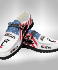 Cincinnati Bearcats Customized Hey Dude Shoes