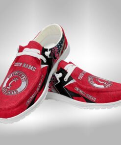 Cincinnati Bearcats Customized Hey Dude Shoes V1