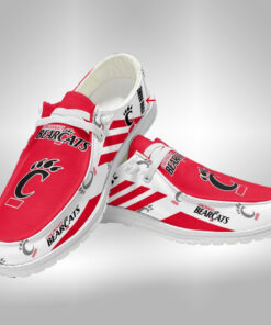 Cincinnati Bearcats Hey Dude Shoes With Custom Name V2