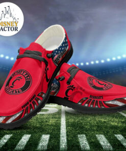 Cincinnati Bearcats Hey Dude Shoes With Custom Name V4