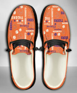 Clemson Tigers Custom Name Hey Dude Shoes Sneakers V6