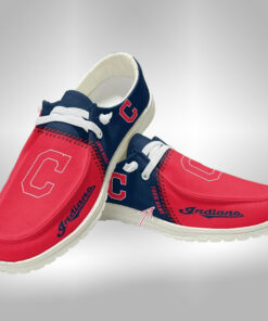 Cleveland Indians Hey Dude Shoes