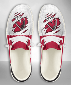 Custom Ball State Cardinals Hey Dude Shoes – Personalized Name