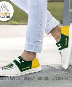 Custom Baylor Bears Hey Dude Shoes Sneakers With Personalized Name