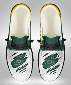 Custom Baylor Bears Hey Dude Shoes With Personalized Name