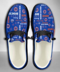 Custom Boise State Broncos Name Hey Dude Shoes Sneakers