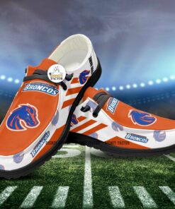 Custom Boise State Broncos Name Hey Dude Shoes Sneakers V7