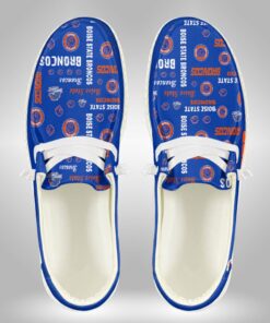 Custom Boise State Broncos Name Hey Dude Shoes Sneakers