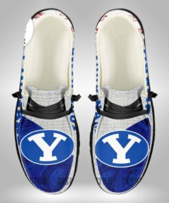 Custom Byu Cougars Name Sneakers – Personalized Byu Cougars Shoes V3