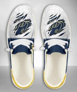 Custom California Golden Bears Hey Dude Shoes With Personalized Name