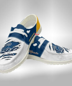 Custom California Golden Bears Name Hey Dude Shoes Sneakers