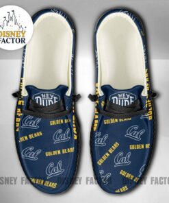 Custom California Golden Bears Name Hey Dude Shoes Sneakers V4