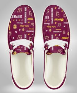 Custom Central Michigan Chippewas Name Hey Dude Shoes Sneakers