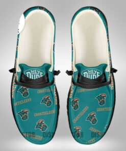 Custom Coastal Carolina Chanticleers Name Hey Dude Shoes Sneakers