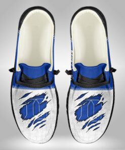 Custom Duke Blue Devils Hey Dude Shoes With Personalized Name