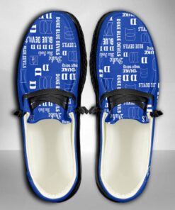 Custom Duke Blue Devils Name Hey Dude Shoes Sneakers V4