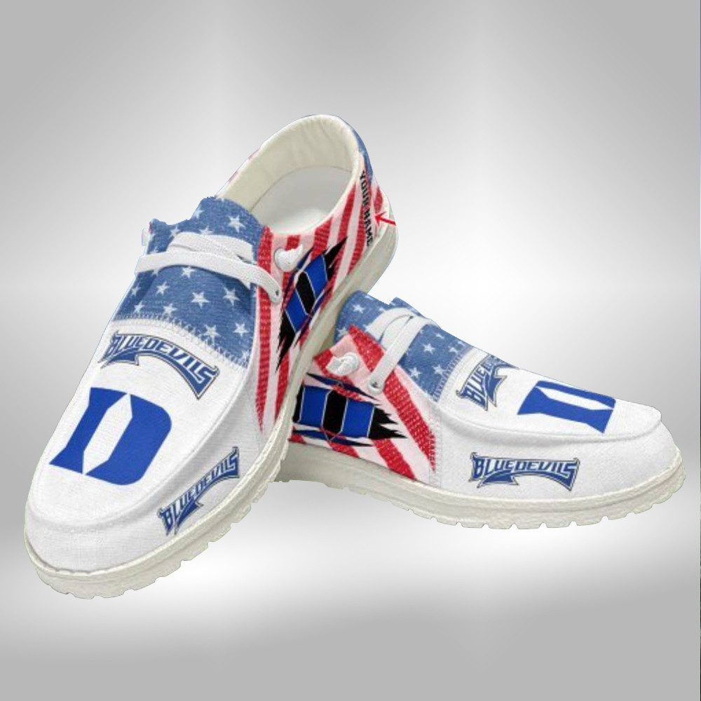 Customized Byu Cougars Hey Dude Shoes