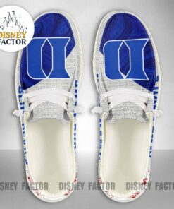 Custom Duke Blue Devils Name Hey Dude Shoes Sneakers V8