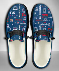 Custom Florida Atlantic Owls Name Hey Dude Shoes Sneakers