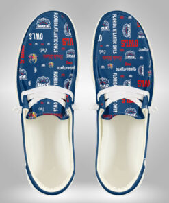 Custom Florida Atlantic Owls Name Hey Dude Shoes Sneakers