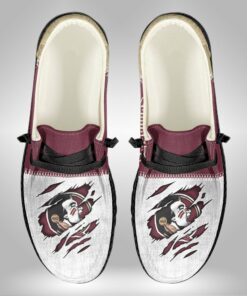 Custom Florida State Seminoles Hey Dude Shoes With Personalized Name