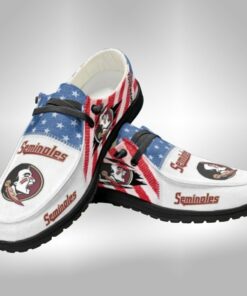 Custom Florida State Seminoles Name Hey Dude Shoes Sneakers