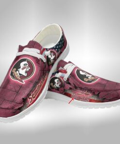 Custom Florida State Seminoles Name Hey Dude Shoes Sneakers V11