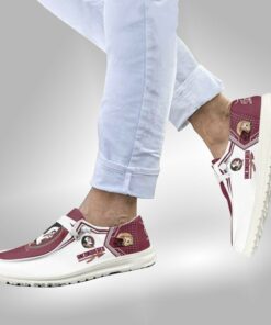 Custom Florida State Seminoles Name Hey Dude Shoes Sneakers V3