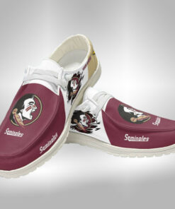 Custom Florida State Seminoles Name Hey Dude Shoes Sneakers V6