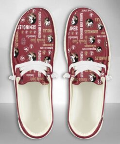 Custom Florida State Seminoles Name Hey Dude Shoes Sneakers V8