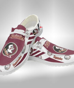 Custom Florida State Seminoles Name Hey Dude Shoes Sneakers V9