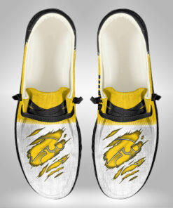 Custom Iowa Hawkeyes Hey Dude Shoes With Personalized Name