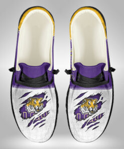 Custom Lsu Tigers Hey Dude Shoes – Personalized Name