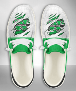 Custom Marshall Thundering Herd Hey Dude Shoes With Personalized Name